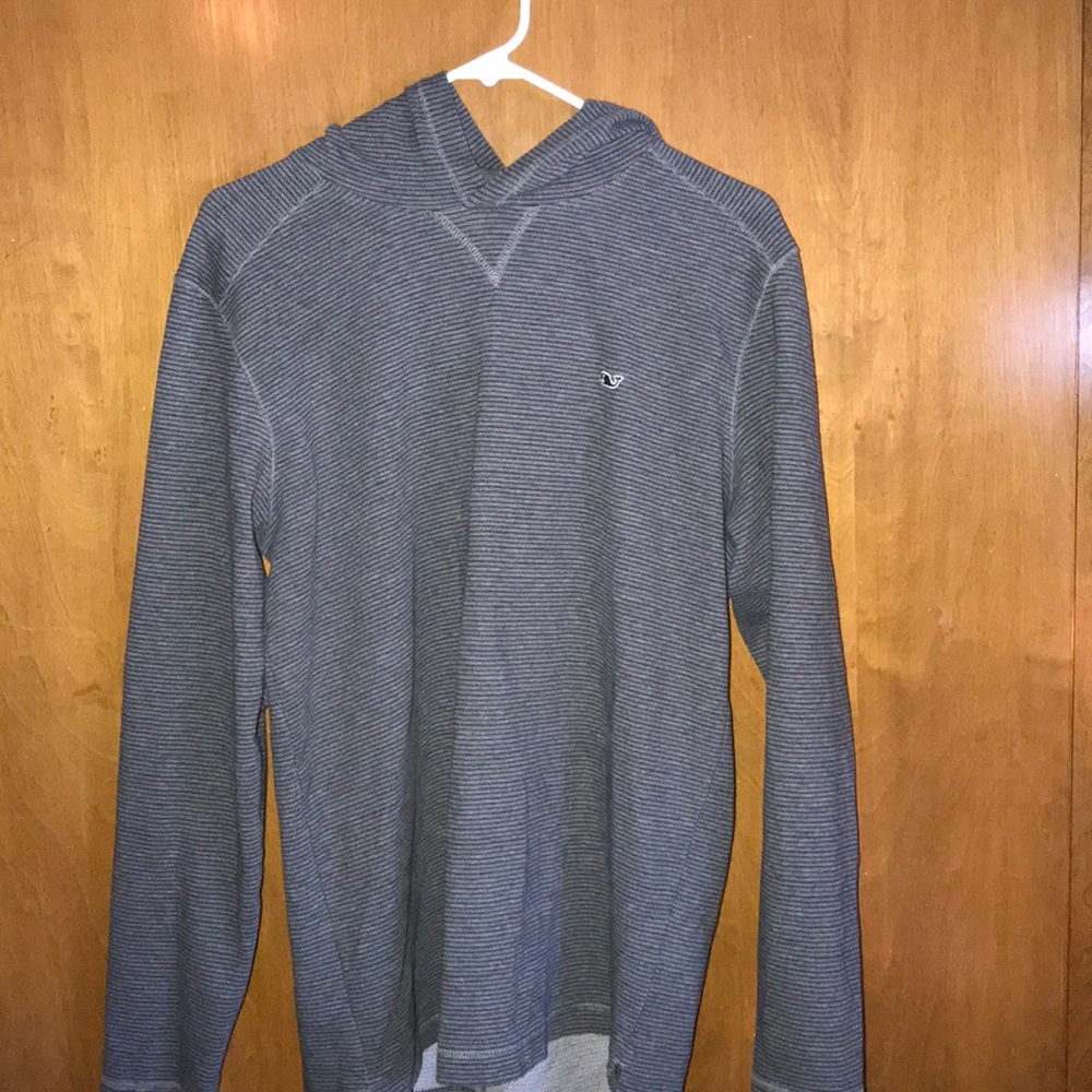 Vineyard Vines Performance Hooded Long Sleeve Tee